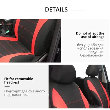 Universal Bil sædebetræk 5 Fulde Pladser Dække Auto Tilbehør Interiør til Opel Zafira Suzuki, Kia Nissan Volkswagen