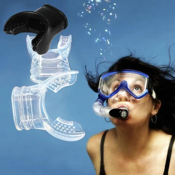 Universal Scuba Snorkel og Regulator Dykning Plast Mundstykke af Silikone, Ikke-giftige Anti-Allergi Sikkerhed under vandet Vejrtrækning Tube