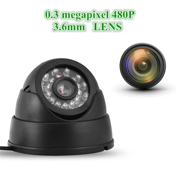 USB-Sikkerhed Dome Videokamera IR MINI CCTV Kamera Video TF Hukommelseskort Opbevaring Night Vision Auto Bil Kørsel Rekord Optager DVR