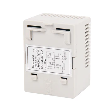 Varme Og Køling NC INGEN Dual Kompakt Justerbar Temperatur Controller Termostat ZR011
