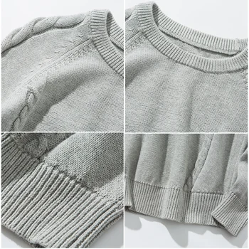 Varsanol Mænd Trøjer Sweater Bomuld Vinter Tøj Strikket Sweater Mænd Oversize Vintage Tøj til Mænd Disigner Sweater 2020