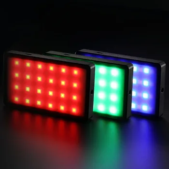 VILTROX Weeylife RB08P Mini-Video RGB LED Lys 2500-8500K Bærbare Fyld Lys Indbygget Batteri til Telefonen Kamera Skydning Studio
