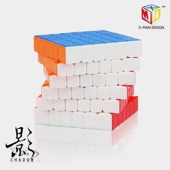 XMD X-MAND, design Qiyi skygge M Magnetisk 6x6x6 Magic Cube Qiyi 6x6 Magnetiske Speed Cube skygge Qiyi cubo magico Pædagogisk Legetøj