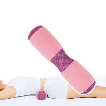Yoga Block Roller multifunktionelle Fitness Massage Pilates Kontor halshvirvel Talje Øvelser, Lindre træthed Gym Uddannelse