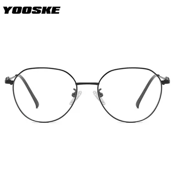 YOOSKE Vintage Briller Ramme Kvinder Mode Brand Designer Nærsynethed Optiske Briller Rammer Damer Briller Computer-Briller