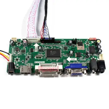 Yqwsyxl Control Board Monitor Kit for LP154W01-TLA2 LP154W01(TL)(A2) HDMI + DVI + VGA-LCD-LED-skærm-Controller Board-Driver