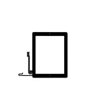 ZONBEMA 50stk Høj Kvalitet Touch Screen Digitizer Assembly med Hjem-Knap +Selvklæbende mærkat Til iPad 2 3 4